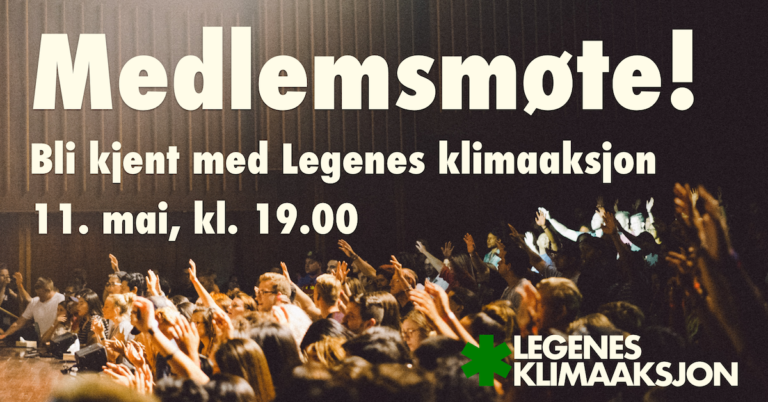 Velkommen til medlemsmøte!